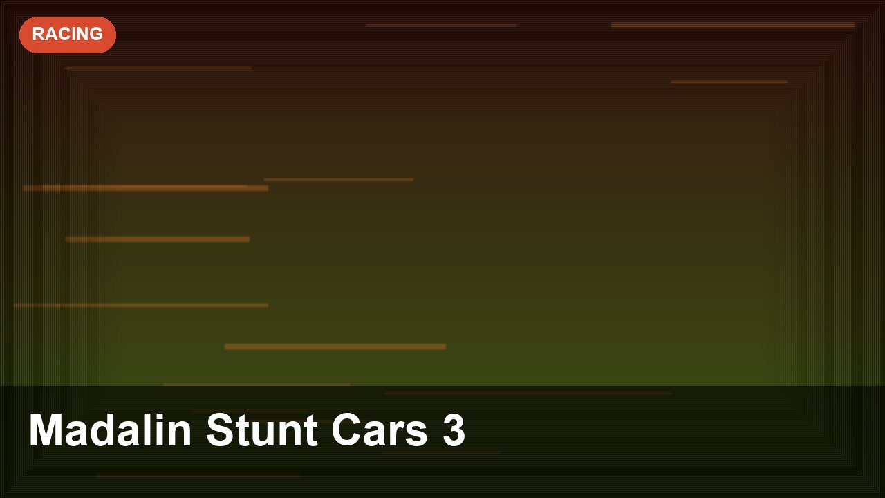 Madalin Stunt Cars 3