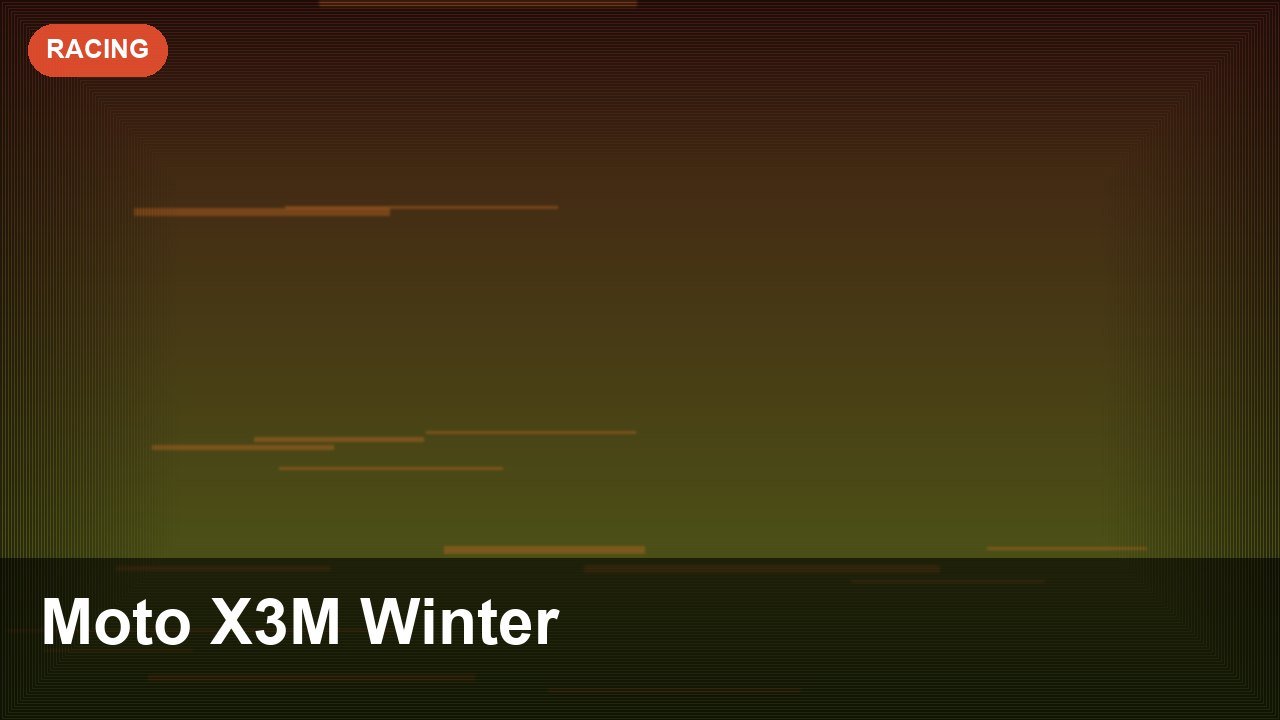 Moto X3M Winter